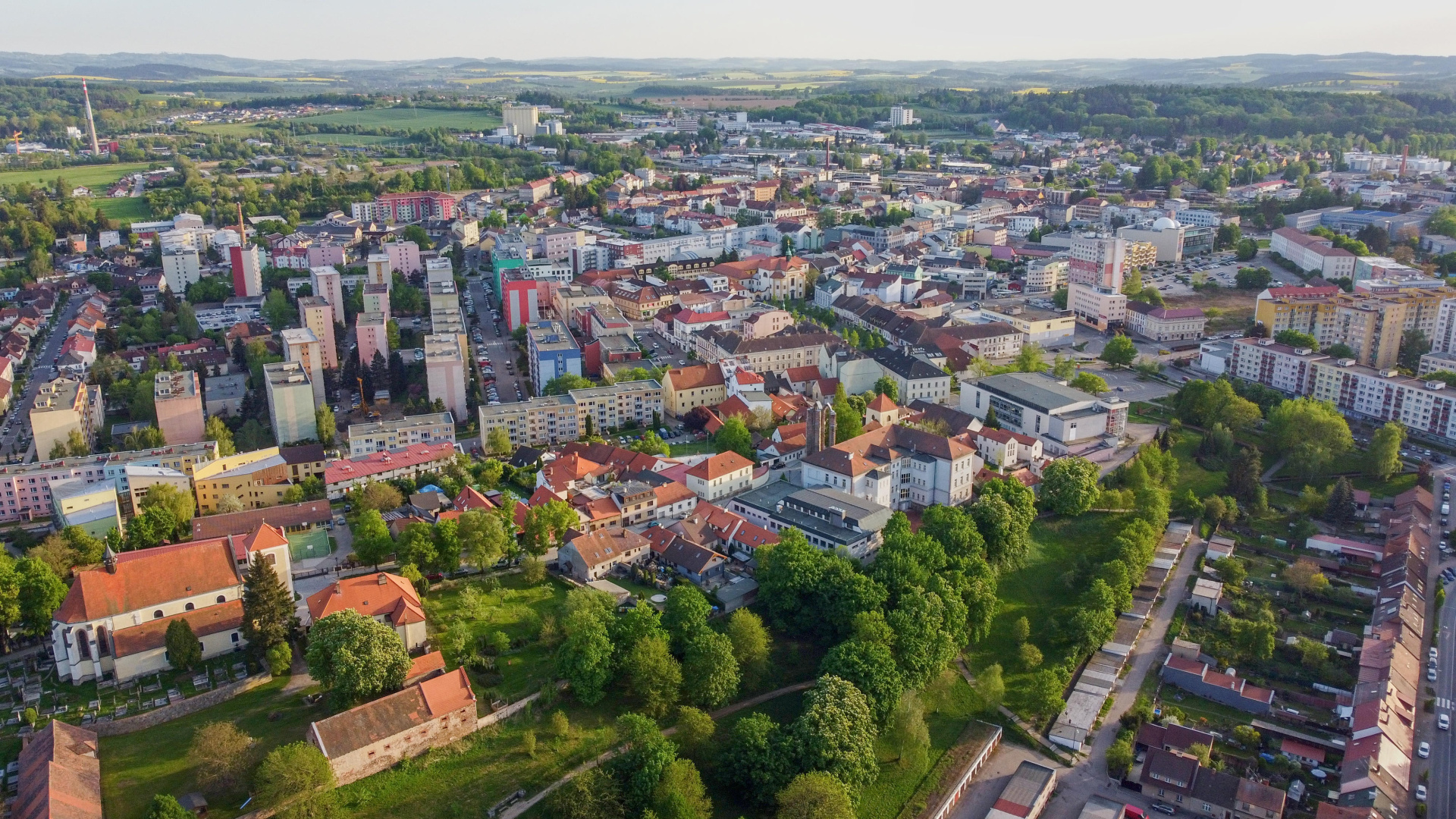 Pocitová mapa Benešov 2022